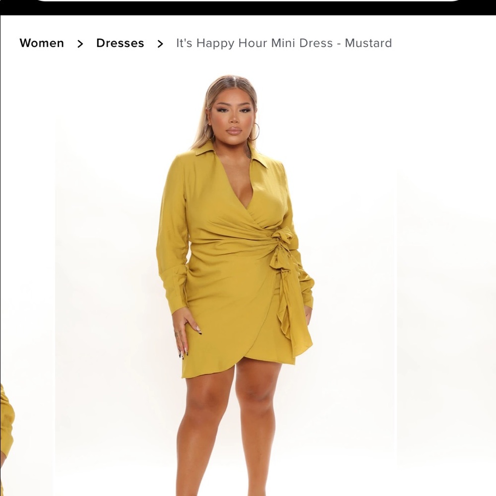 Fashion Nova dress.